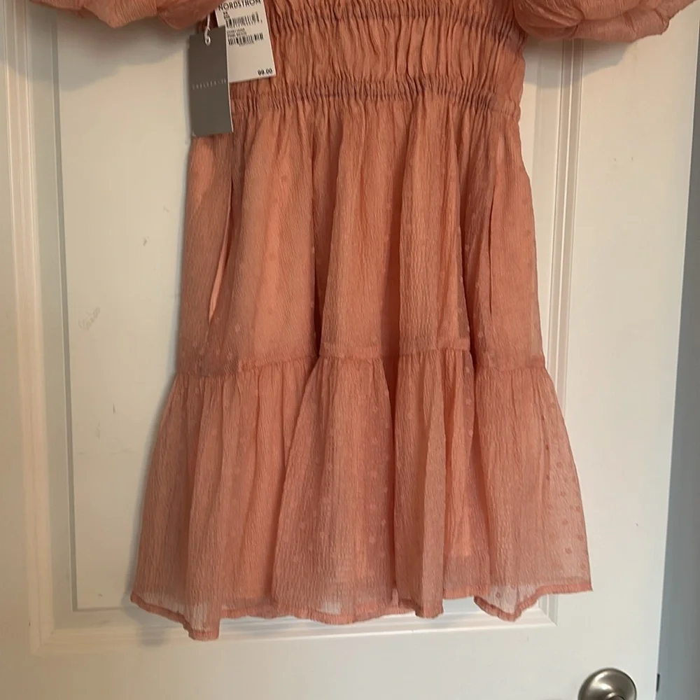 Chelsea28 Puff Sleeve Mini Dress - Size XS
